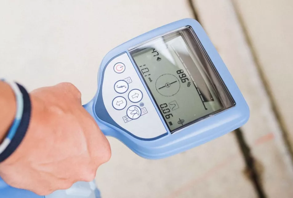 Retraçage des canalisations sanitaire et chauffage avec matériel ultrasons et caméra thermique