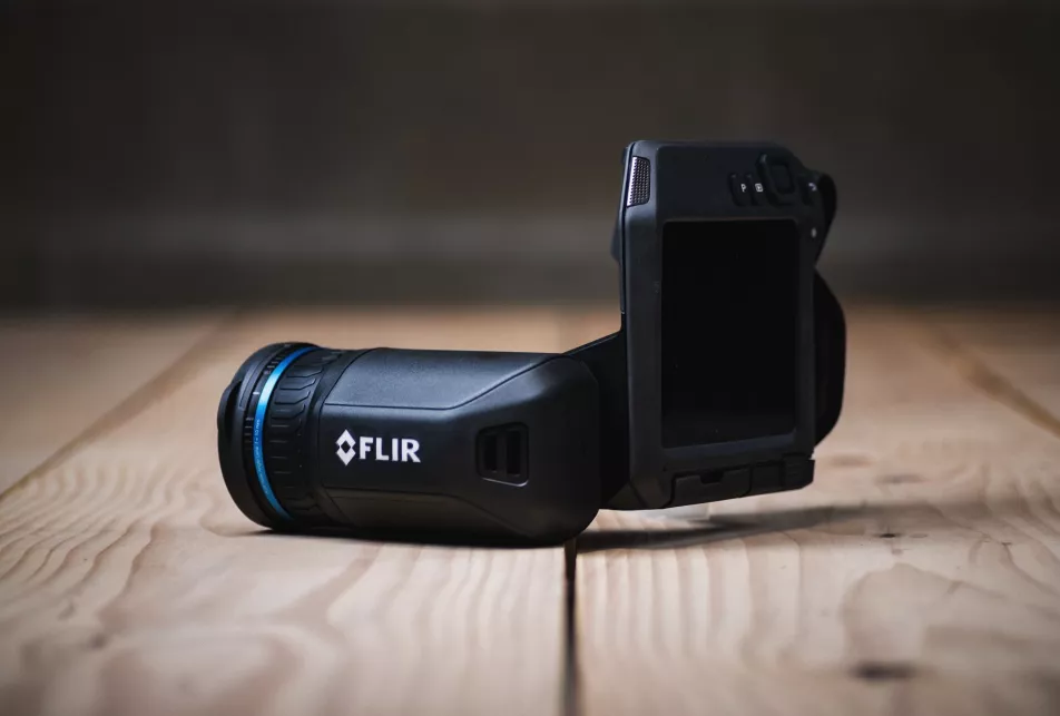 Relevé des dégâts avec humiditest et caméra thermique