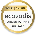 EcoVadis Gold - Top 5%