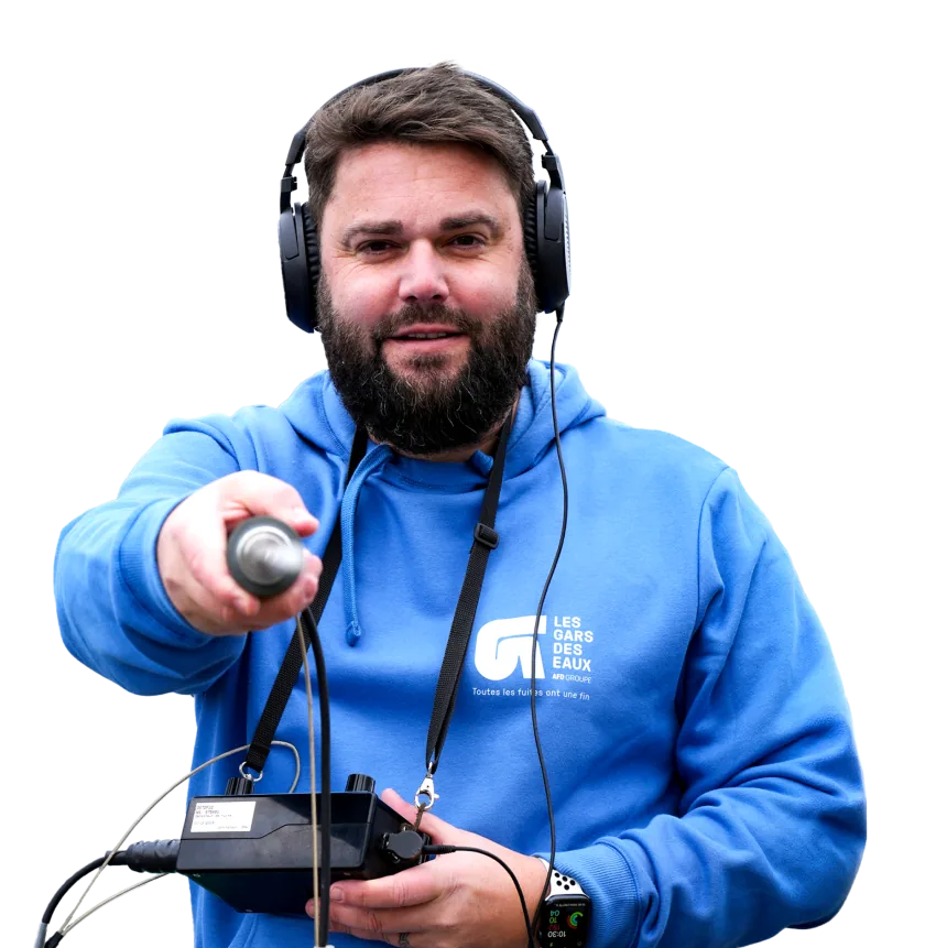 Technicien Les Gars des Eaux - détection de fuites